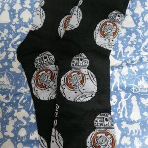 Star Wars Crew Socks BB-8 The Force Awakens Limited Edition Men Women Lucasfilm